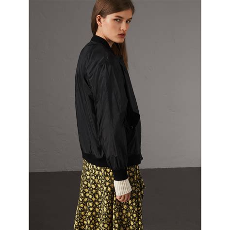 burberry bomber jacket womens